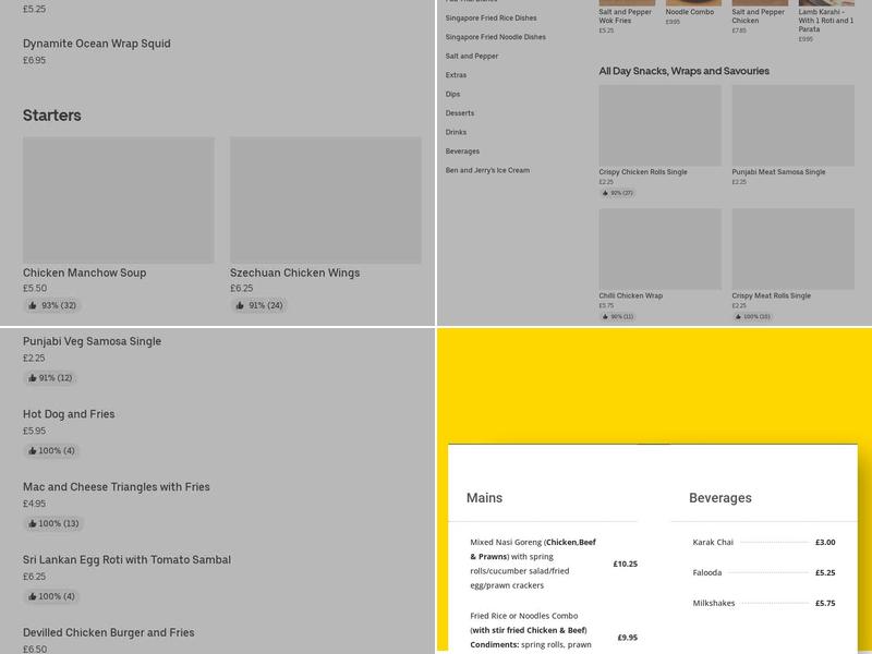 Rozzzy's Fusion Cafe & Diner Menu