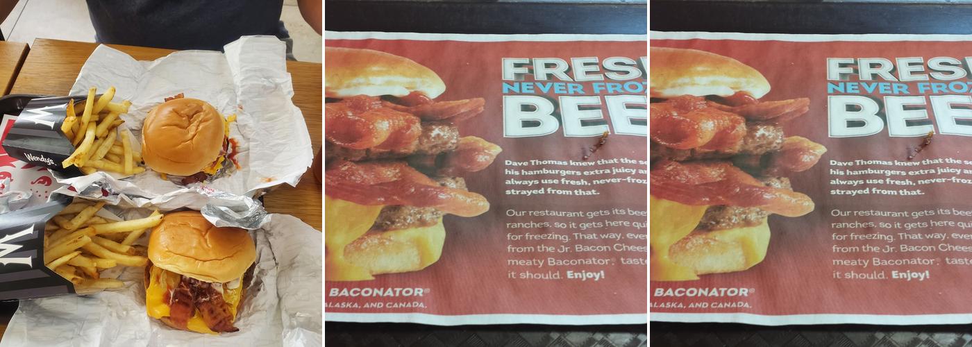 Wendy's Menu