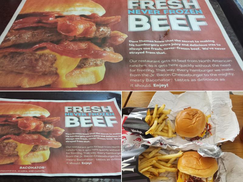 Wendy's Menu