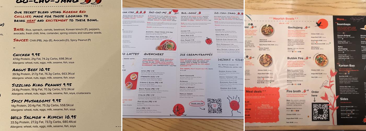 Grounded Kitchen Menu