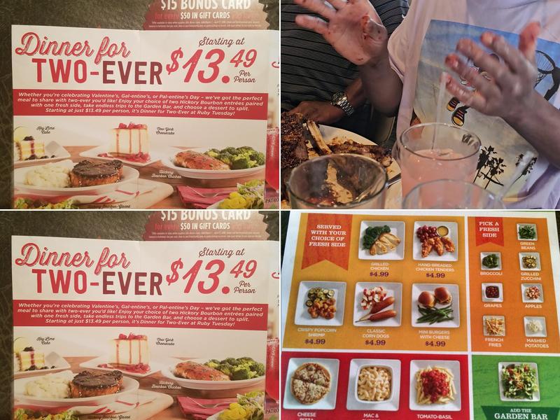 Ruby Tuesday Menu