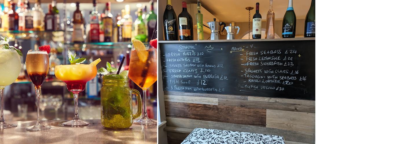 Vesuvio Restaurant Menu