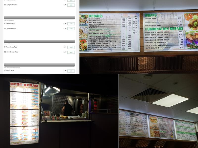 Best Kebab Menu