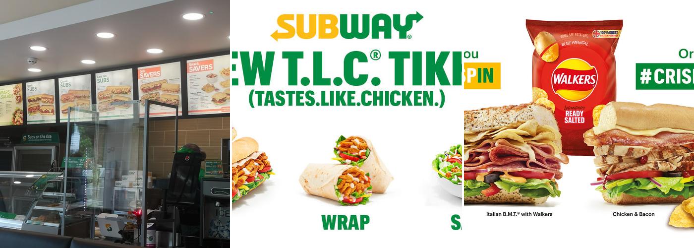 Subway Menu