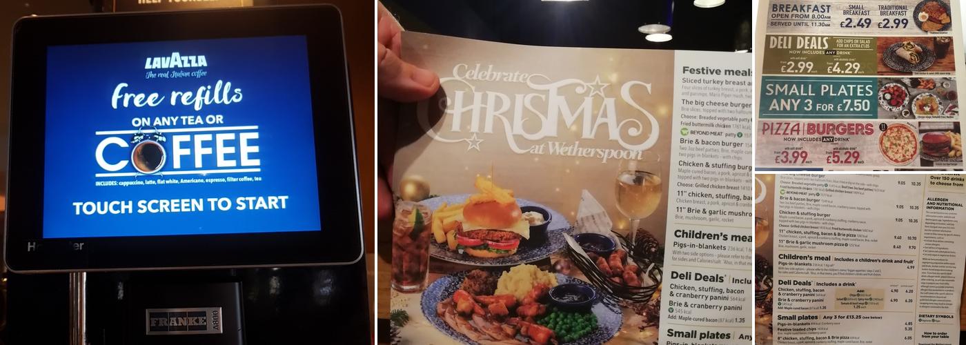 The Bear - JD Wetherspoon Menu