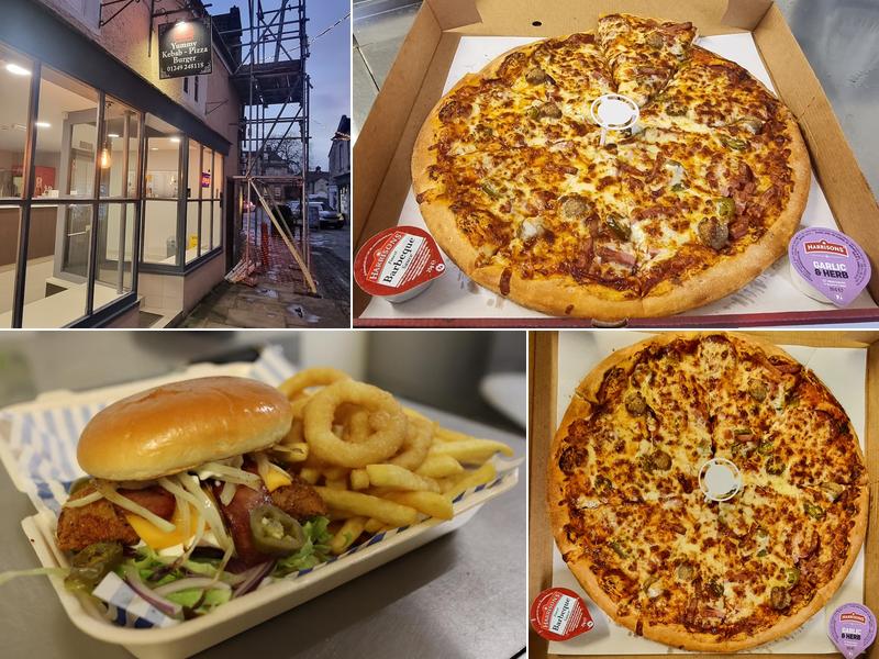 YUMMY KEBAB PIZZA BURGER