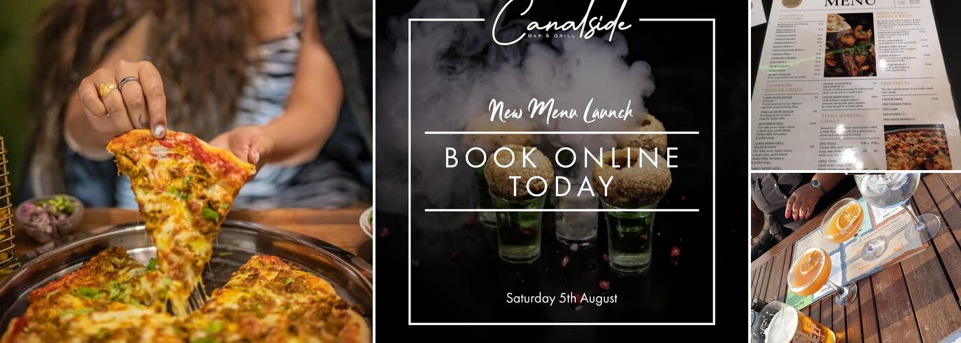 Canalside Bar & Grill Menu