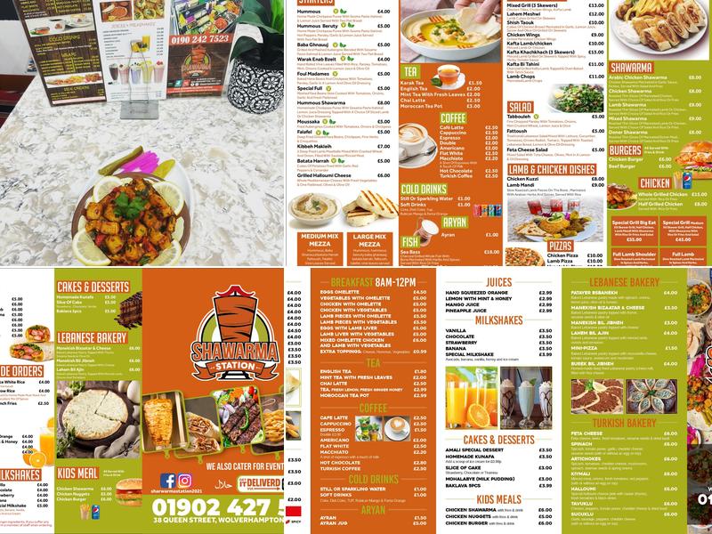 Shawarma Station Restaurant Menu