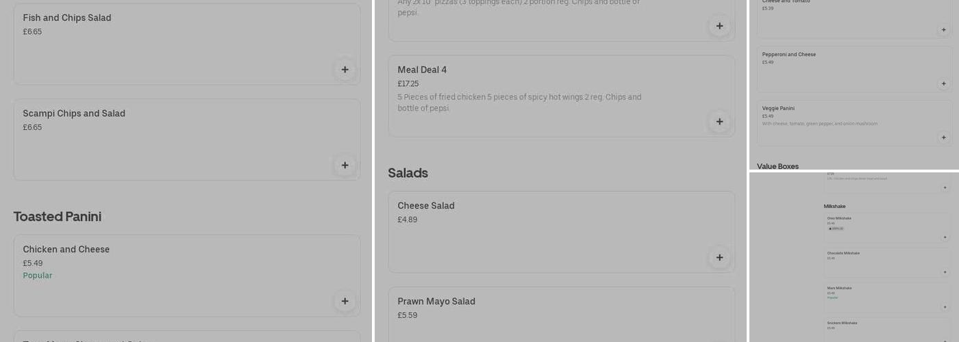 W Chinese Kitchen Menu