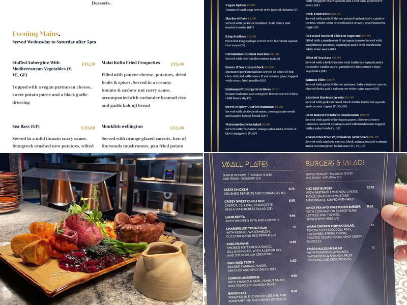 85 Secret Garden Menu