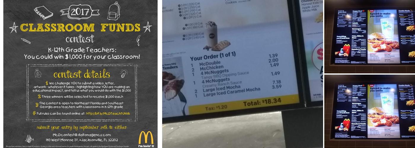 McDonald's Menu