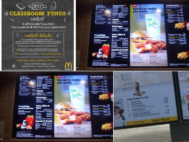 McDonald's Menu