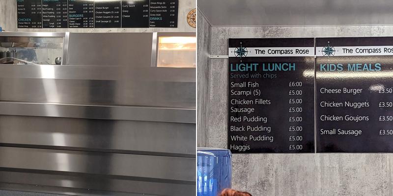 The Compass Rose Menu