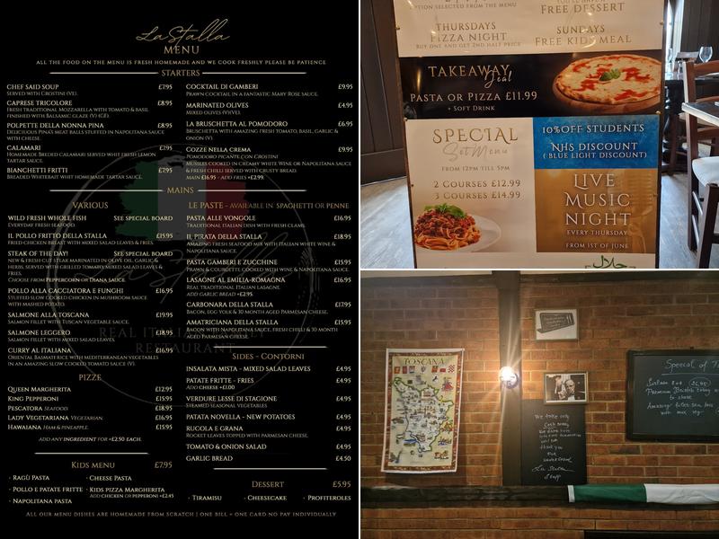 La Stalla Menu