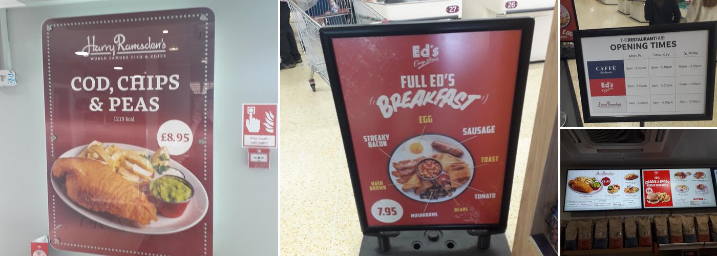 The Restaurant Hub, Chippenham Menu