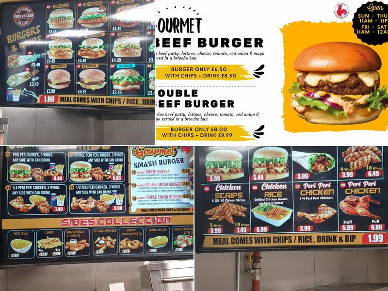 Munchies Peri Peri Menu