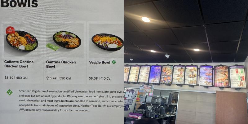 Taco Bell Menu