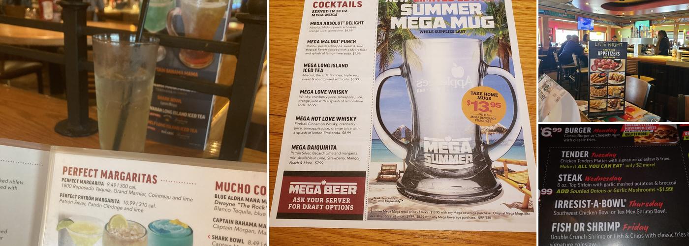 Applebee's Grill + Bar Menu