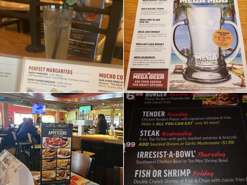 Applebee's Grill + Bar Menu