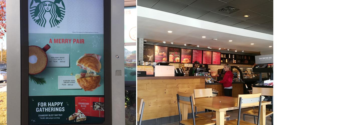 Starbucks Coffee Company Menu