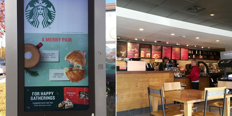Starbucks Coffee Company Menu