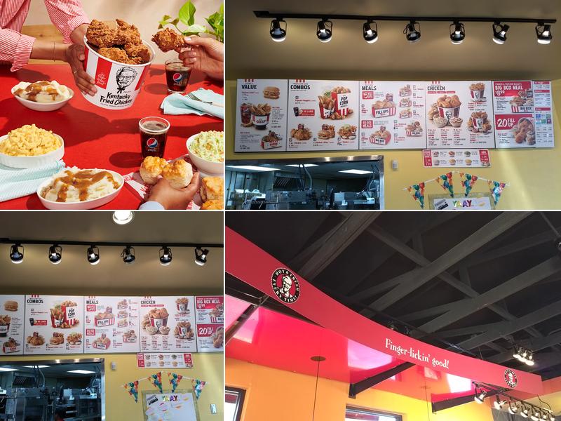 KFC Menu