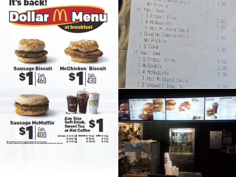 McDonald's Menu