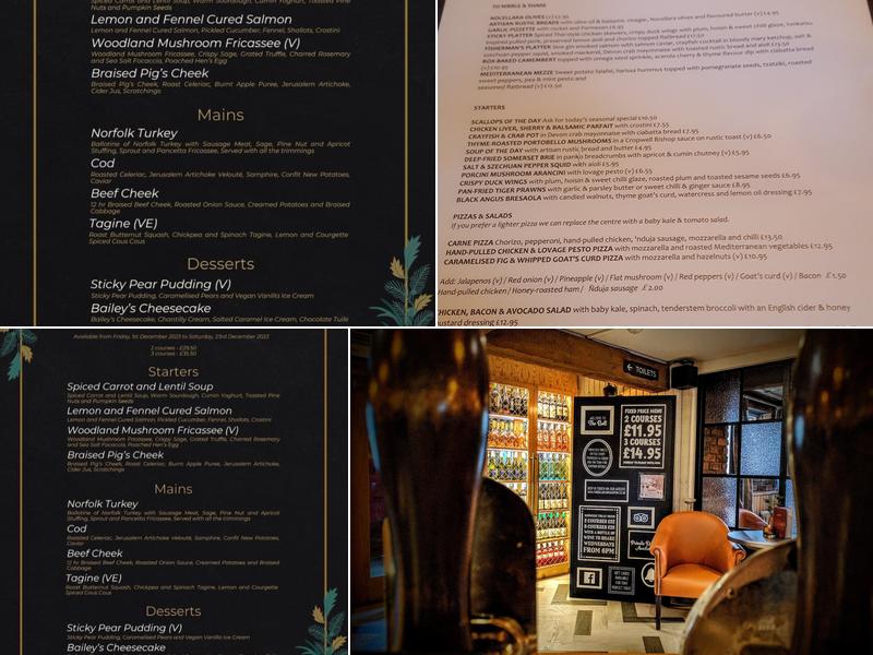 Bell Belbroughton Stourbridge Menu