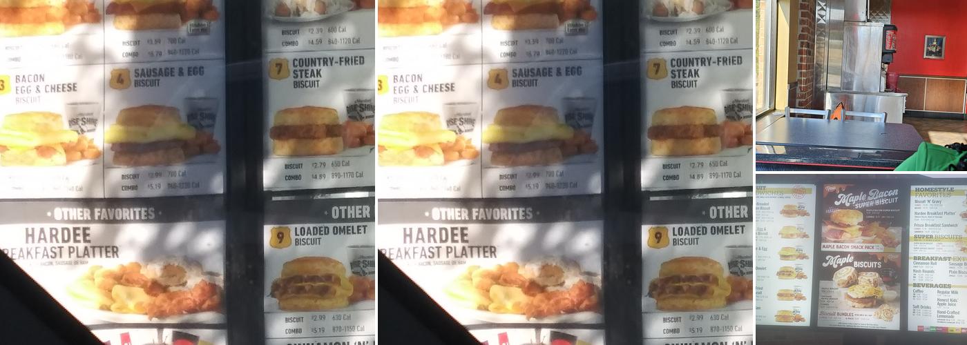 Hardee's Menu