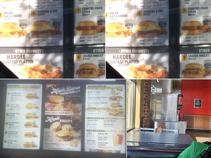 Hardee's Menu