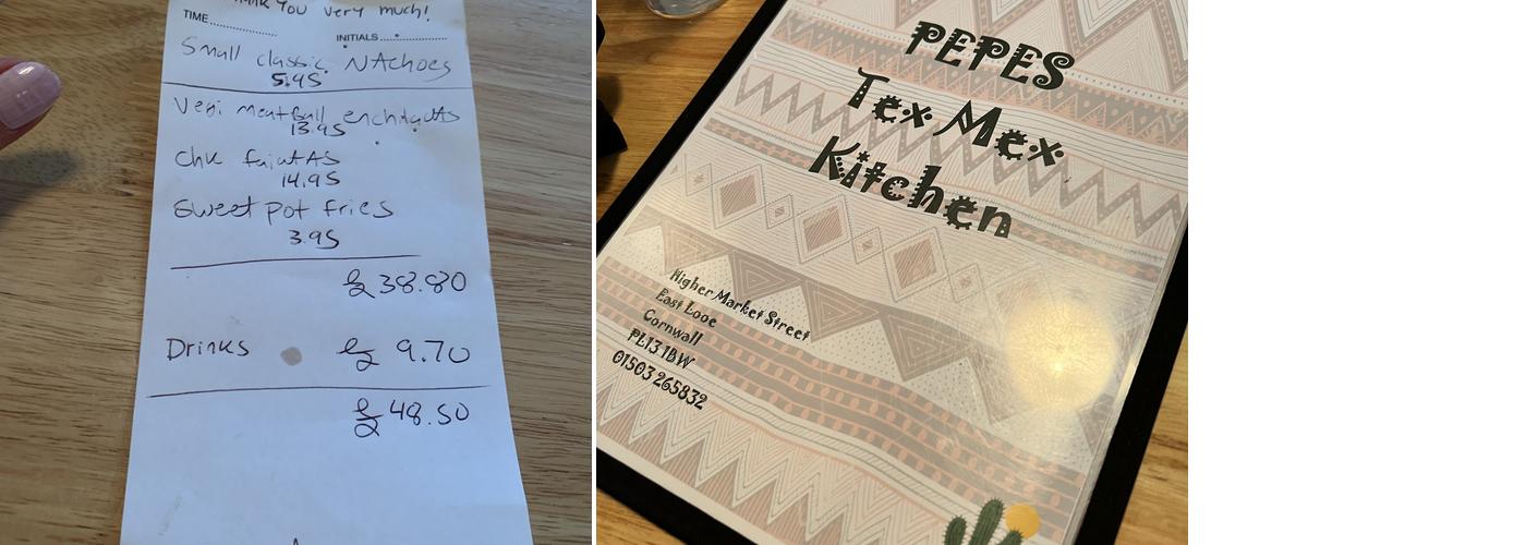 Pepe's Tex-Mex Kitchen Menu