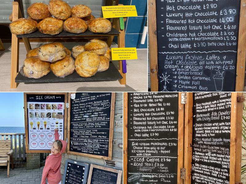 Hannafore Kiosk Menu