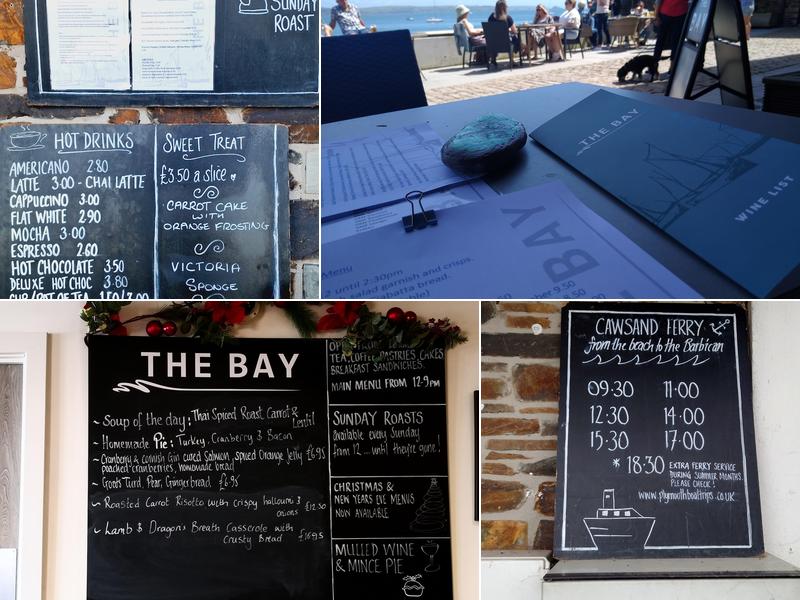 The Bay Bar & Restaurant Menu