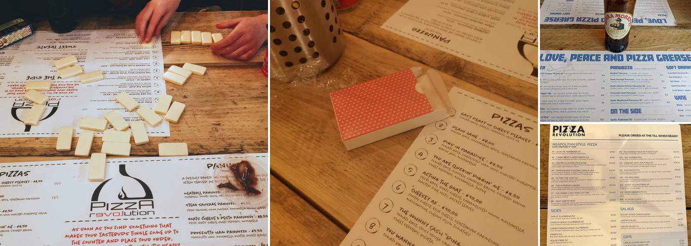 Pizza Revolution Menu