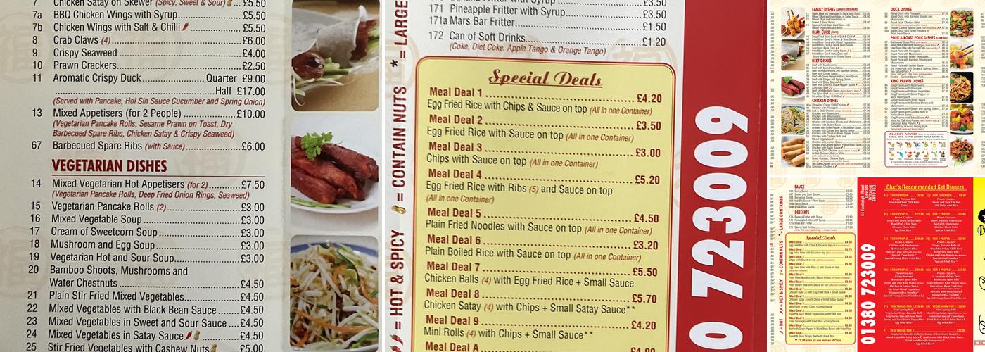 Beijing Paradise Menu