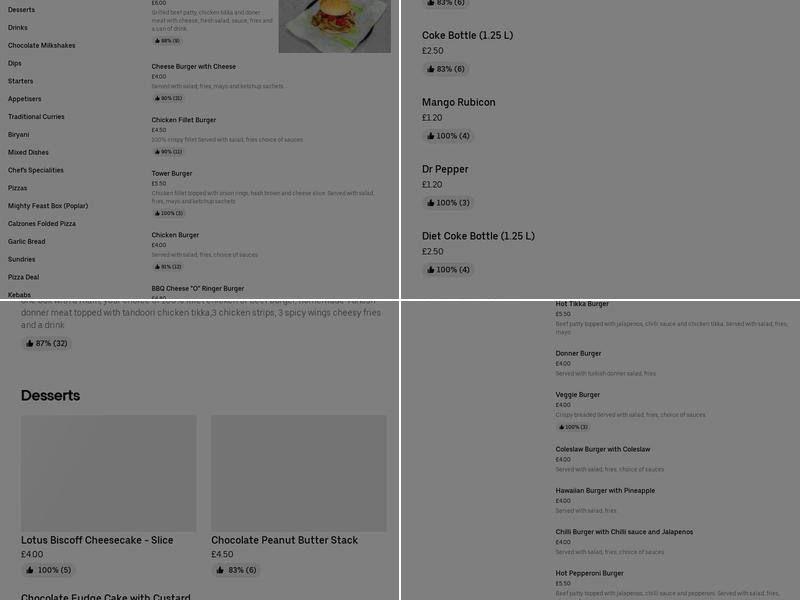 Village Balti BD12 Menu