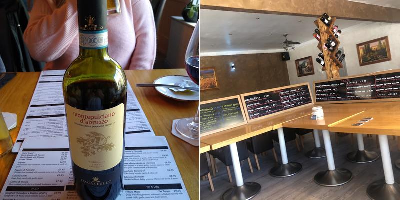 Fratelli Italian restaurant & bar Menu