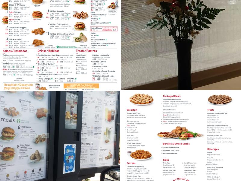 Chick-fil-A Menu
