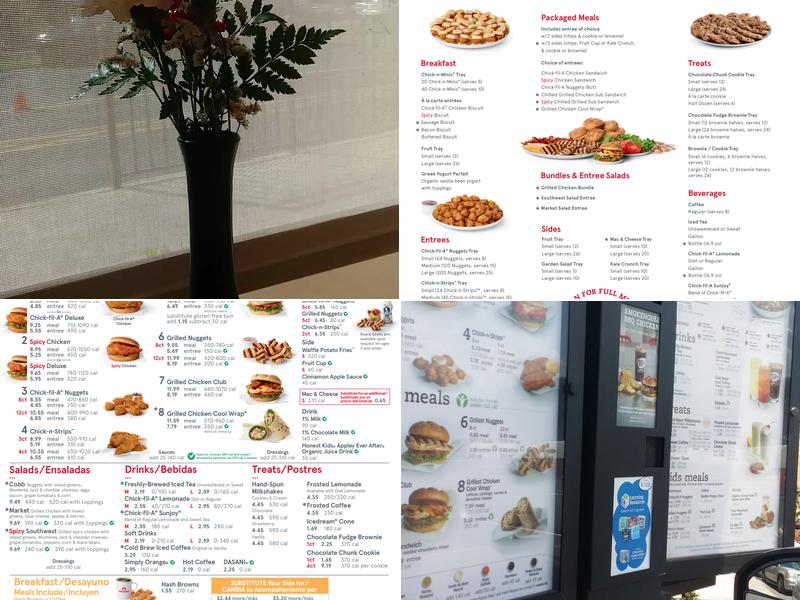 Chick-fil-A Menu