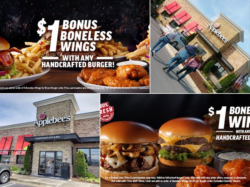 Applebee's Grill + Bar 1008 Hwy 53 SE, Calhoun