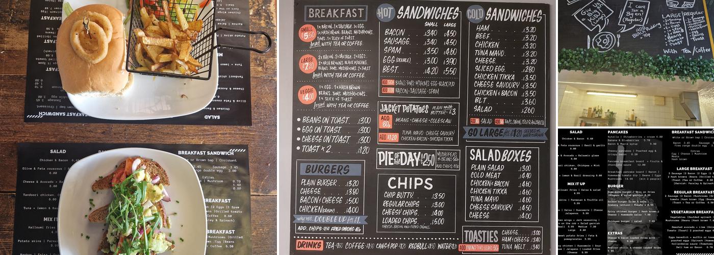 Pop-in Cafe & Deli Menu