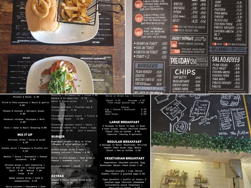 Pop-in Cafe & Deli Menu