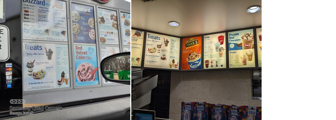 Dairy Queen Grill & Chill Menu