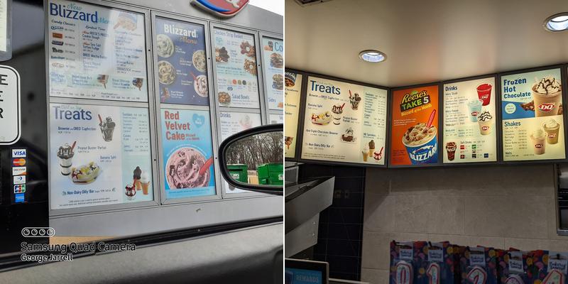 Dairy Queen Grill & Chill Menu