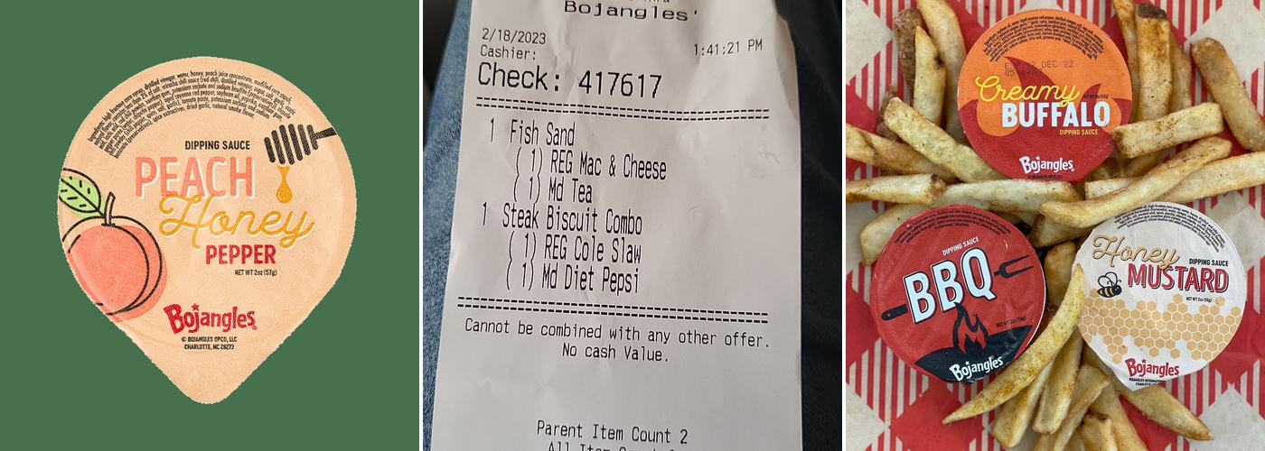 Bojangles Menu