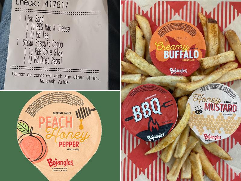 Bojangles Menu