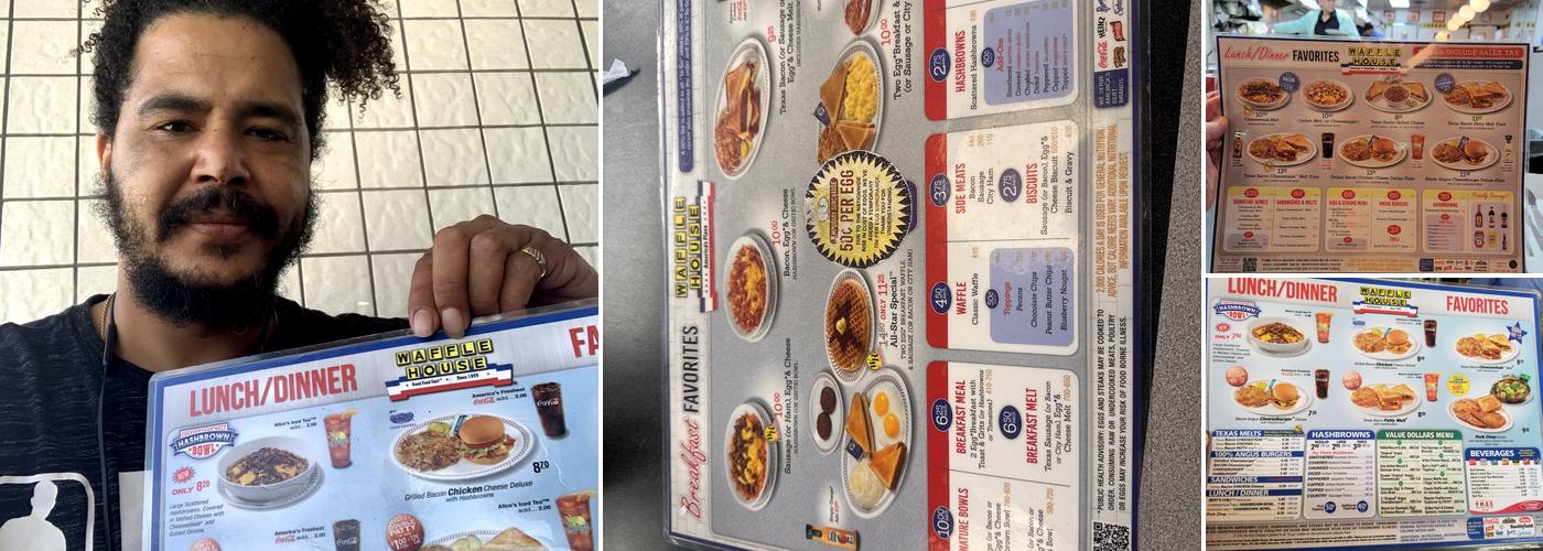 Waffle House Menu