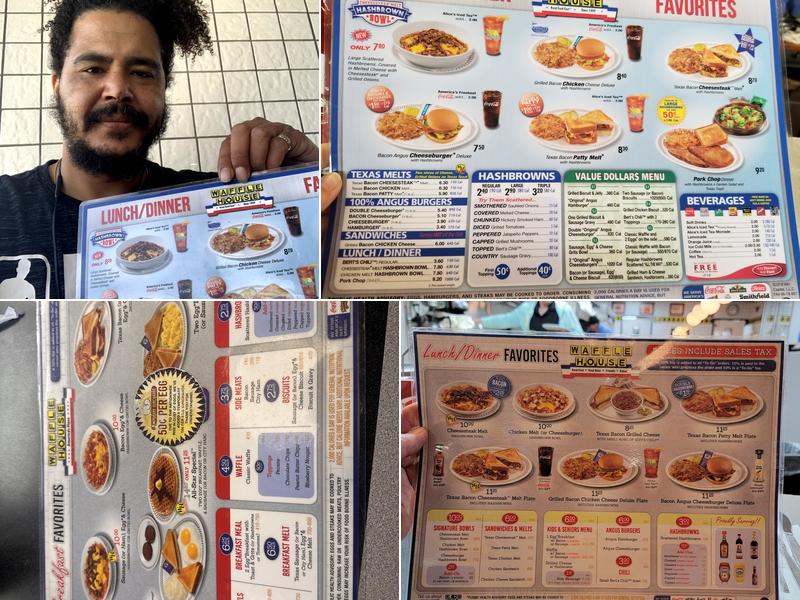 Waffle House Menu