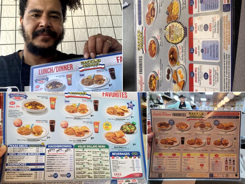 Waffle House Menu