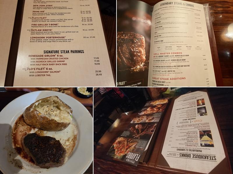 LongHorn Steakhouse Menu